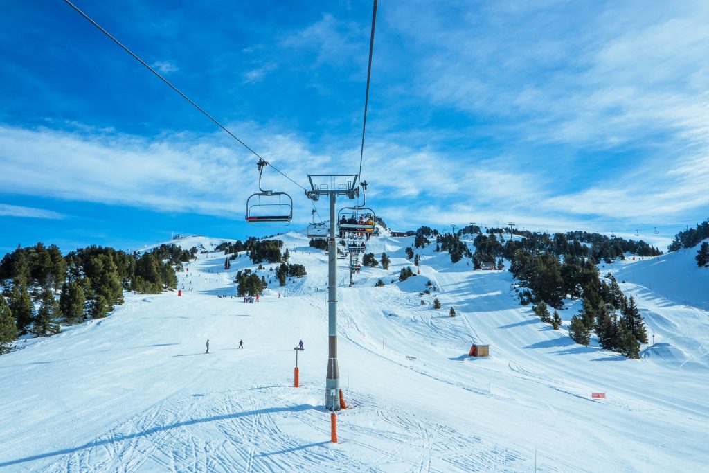 piste de ski 